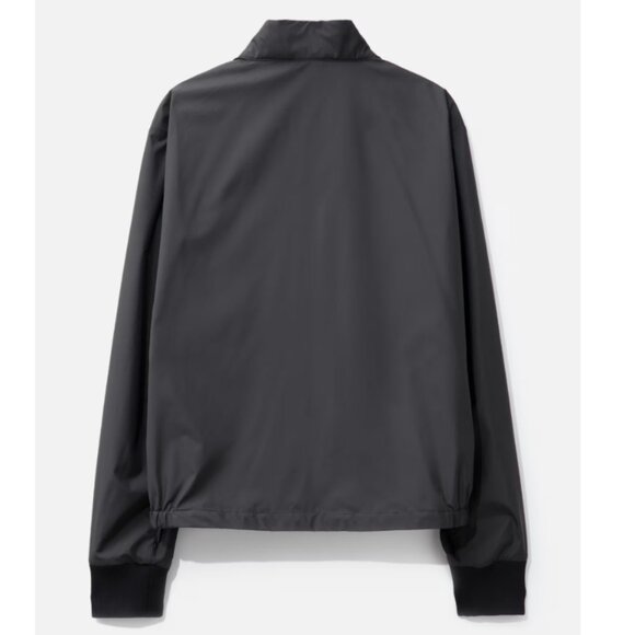 Moncler Verney Logo-patch Gilet Black Windbreaker Athletic Jacket Size M-L - Picture 3 of 13